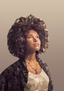 Polygon portrait<br>—<br>Agency: Duval Guillaume